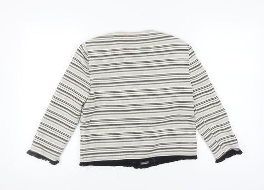 Marks and Spencer Women's Striped Blazer Size 12
