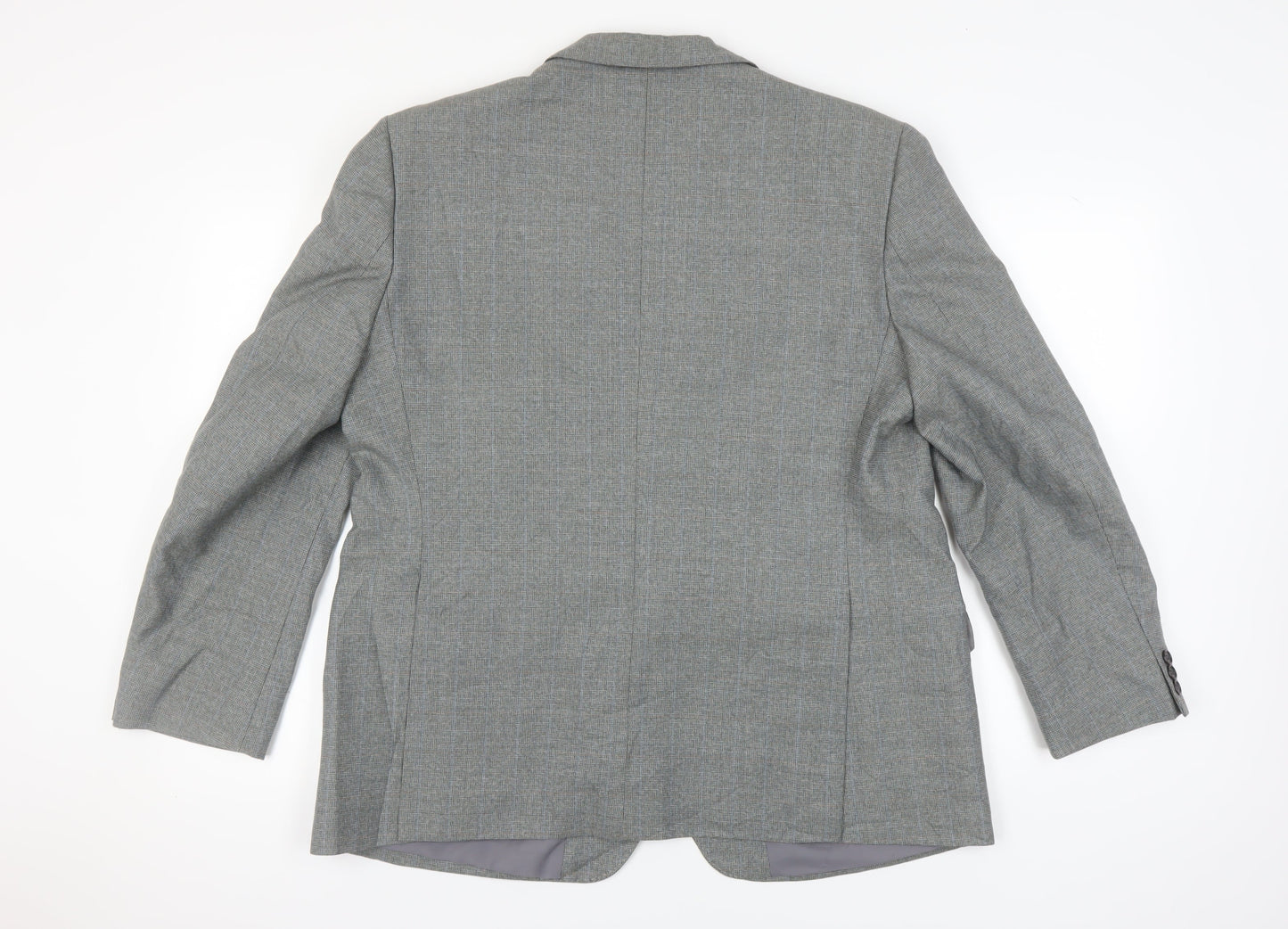 Mens UK Size 46 Dunn & Co Regular Grey Suit Jacket