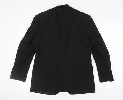 Mens UK Size 40 Thomas Nash Regular Black Suit Jacket