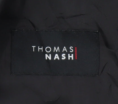 Mens UK Size 40 Thomas Nash Regular Black Suit Jacket