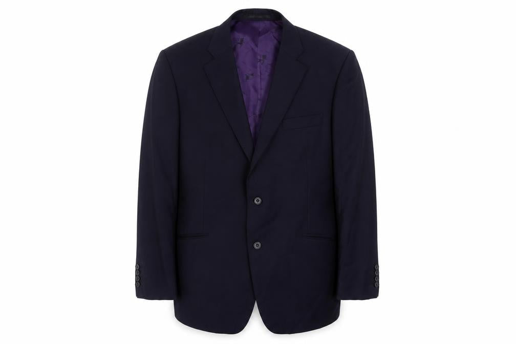 Mens UK Size 44 Paul Costelloe Regular Blue Suit Jacket