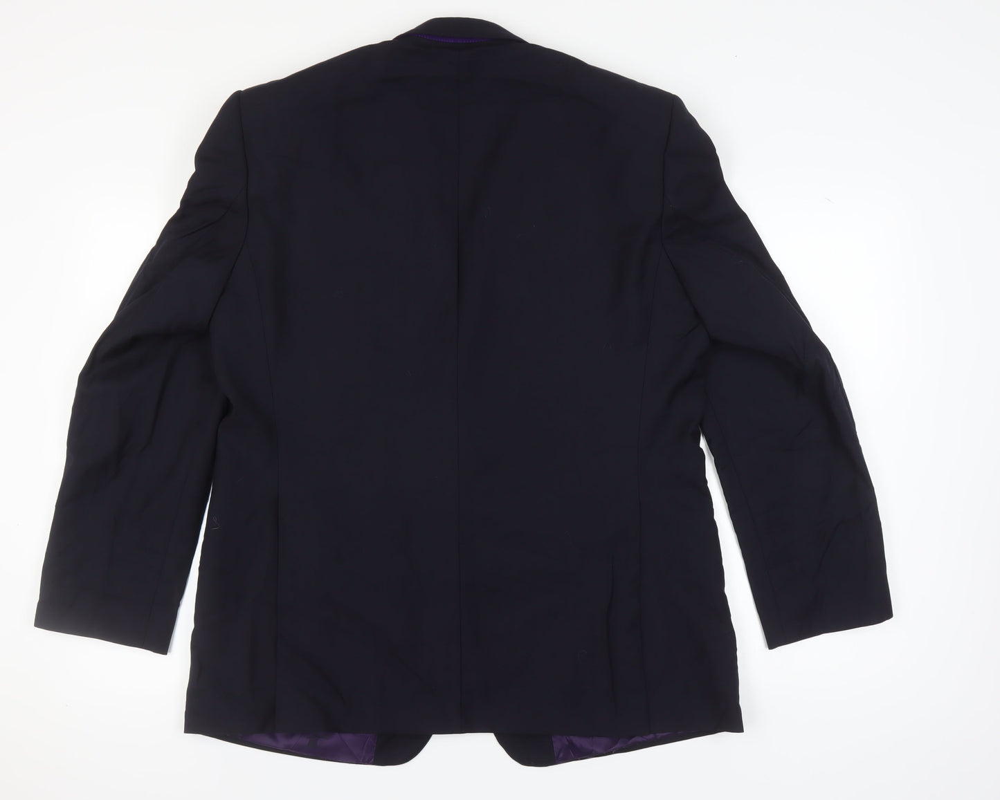 Mens UK Size 44 Paul Costelloe Regular Blue Suit Jacket
