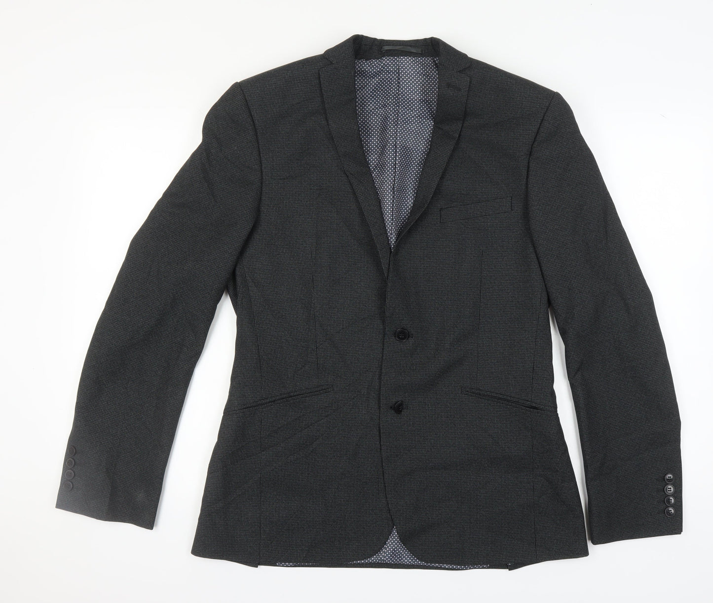 Mens UK Size 40 Limehaus  Black Suit Jacket