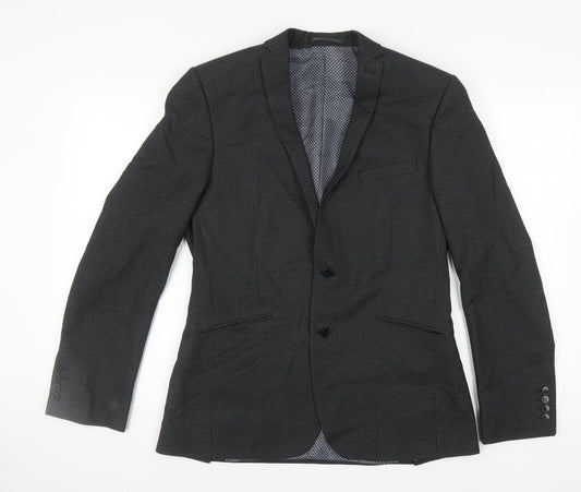 Mens UK Size 40 Limehaus  Black Suit Jacket