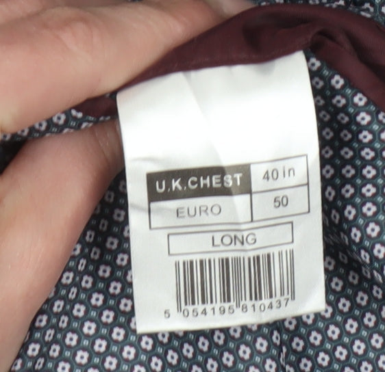 Mens UK Size 40 Limehaus  Black Suit Jacket
