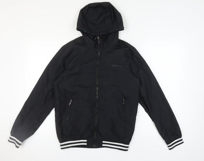 Airwalk Unisex Black XS Hooded Basic Jacket