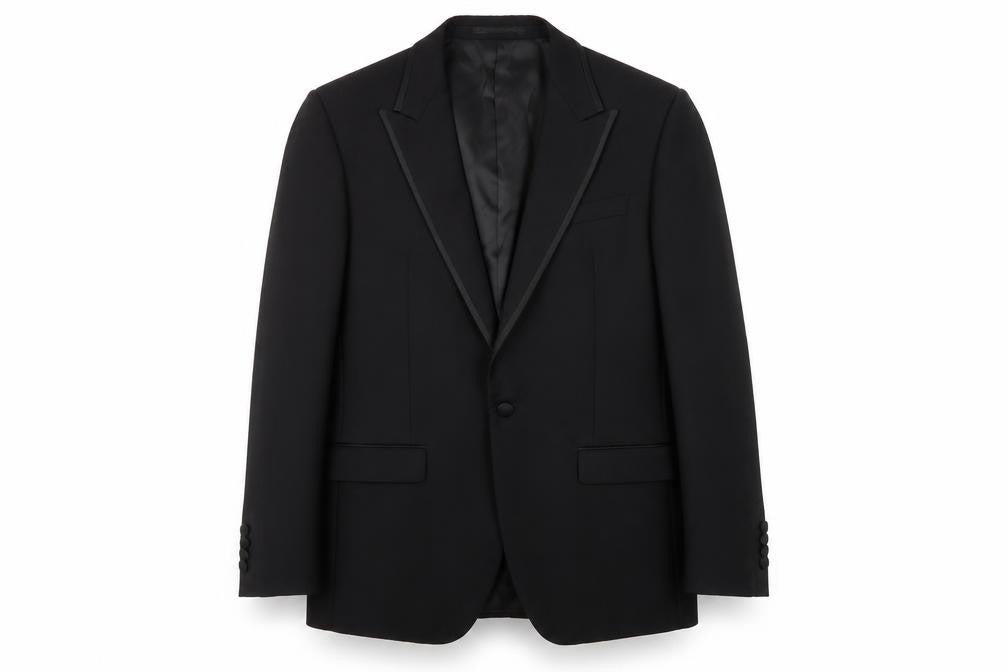 Mens UK Size 42 Marks and Spencer Regular Black Suit Jacket