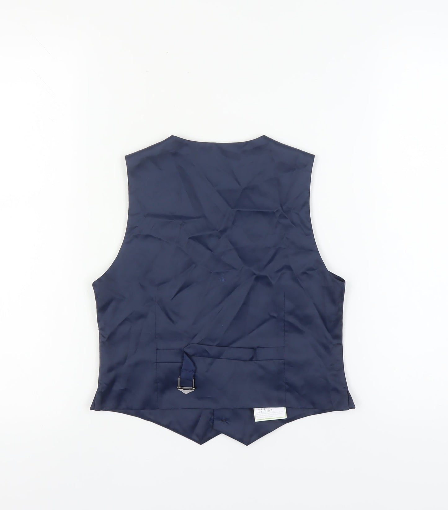French Connection Boys Blue Waistcoat, 9 Years, Formal Style