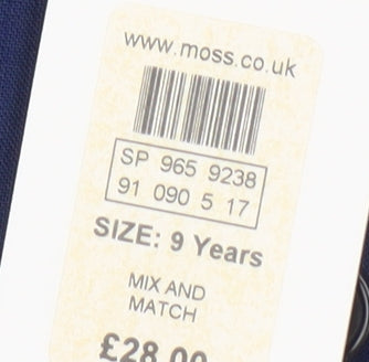 French Connection Boys Blue Waistcoat, 9 Years, Formal Style