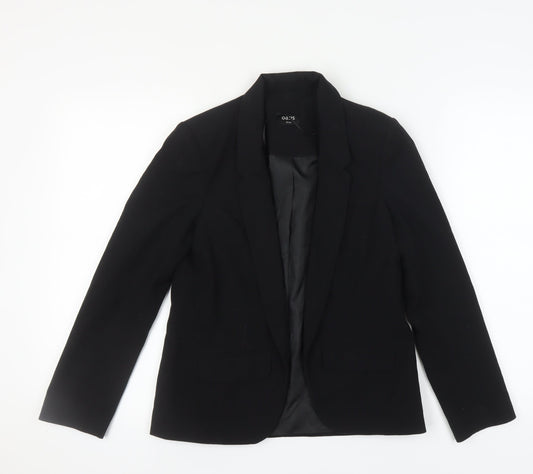Oasis Women's Black Blazer Size 8 Regular Workwear