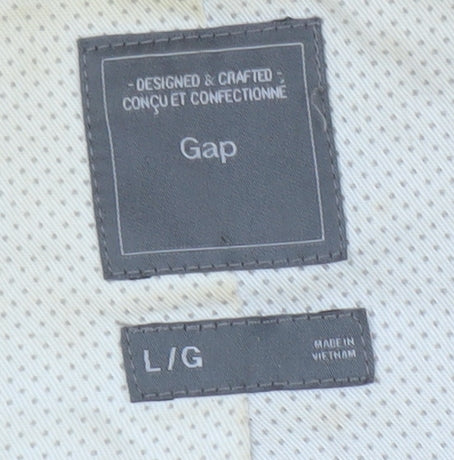 Gap Women's Beige Trench Coat Size L - Classic Style