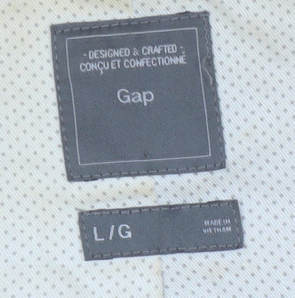 Gap Women's Beige Trench Coat Size L - Classic Style