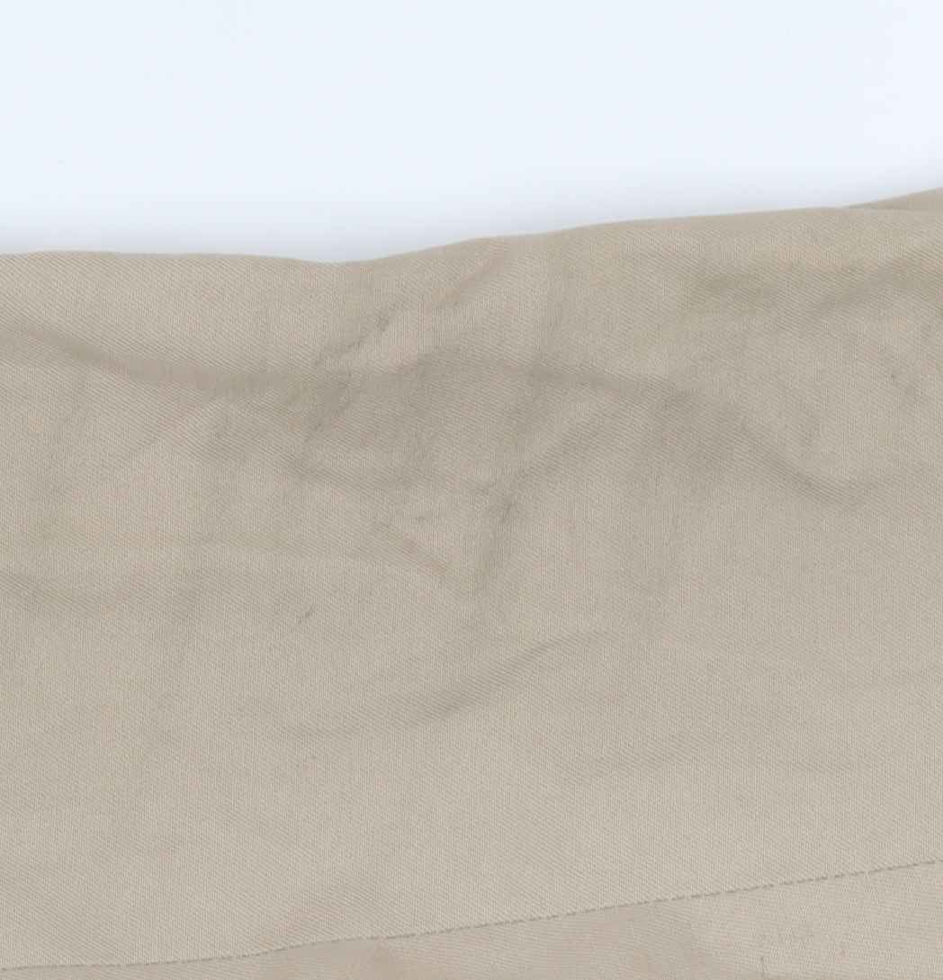 Gap Women's Beige Trench Coat Size L - Classic Style