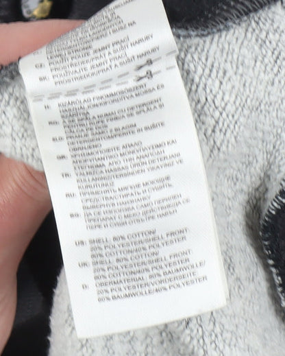 Adidas Men's Grey Bomber Jacket L - Casual Sportswear