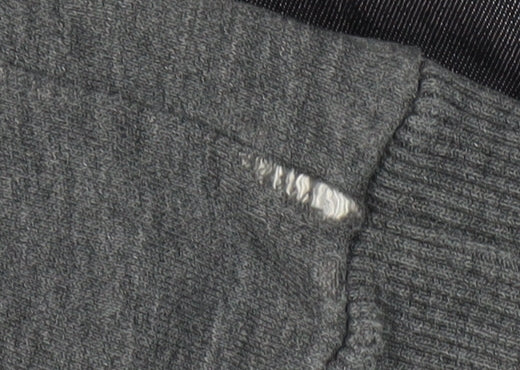 Adidas Men's Grey Bomber Jacket L - Casual Sportswear