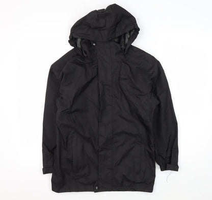 Hi Gear Boys Black Parka Jacket 9-10 Years Waterproof Hooded