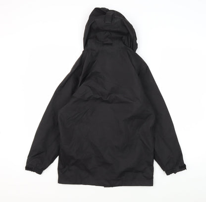 Hi Gear Boys Black Parka Jacket 9-10 Years Waterproof Hooded