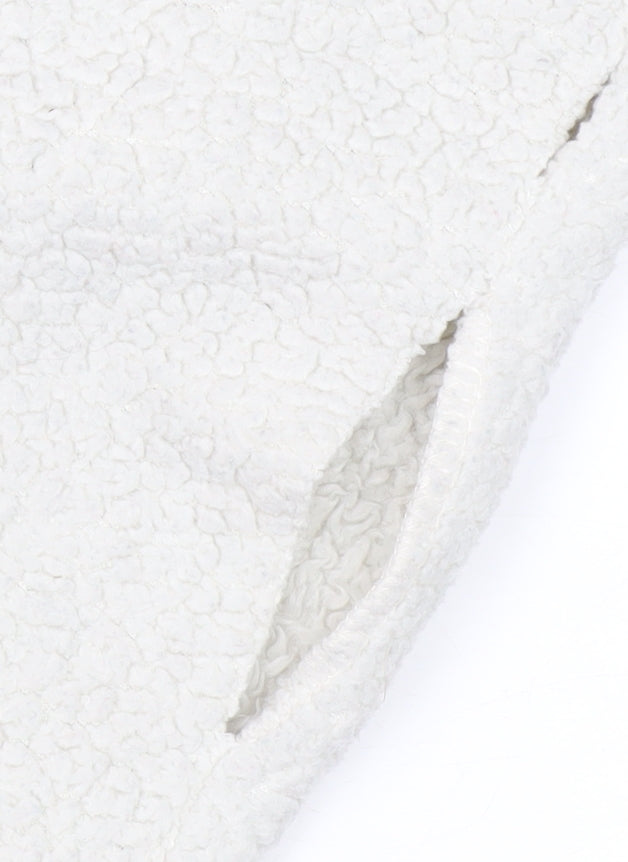 H&M Unisex Adult White Fleece Sweatshirt Size 12