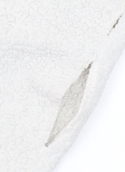 H&M Unisex Adult White Fleece Sweatshirt Size 12