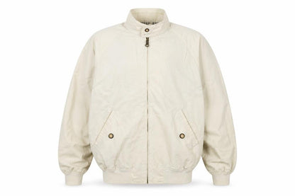 Mens UK Size S Hawkshead Beige Bomber Jacket