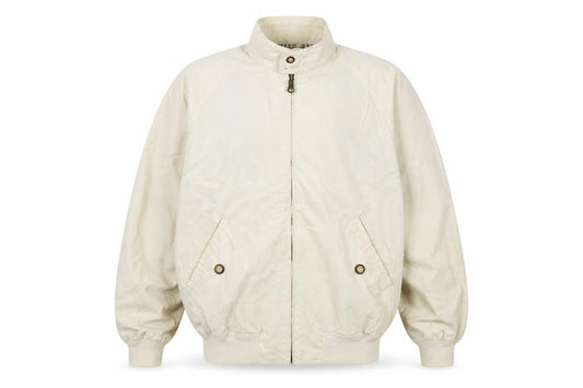 Mens UK Size S Hawkshead Beige Bomber Jacket
