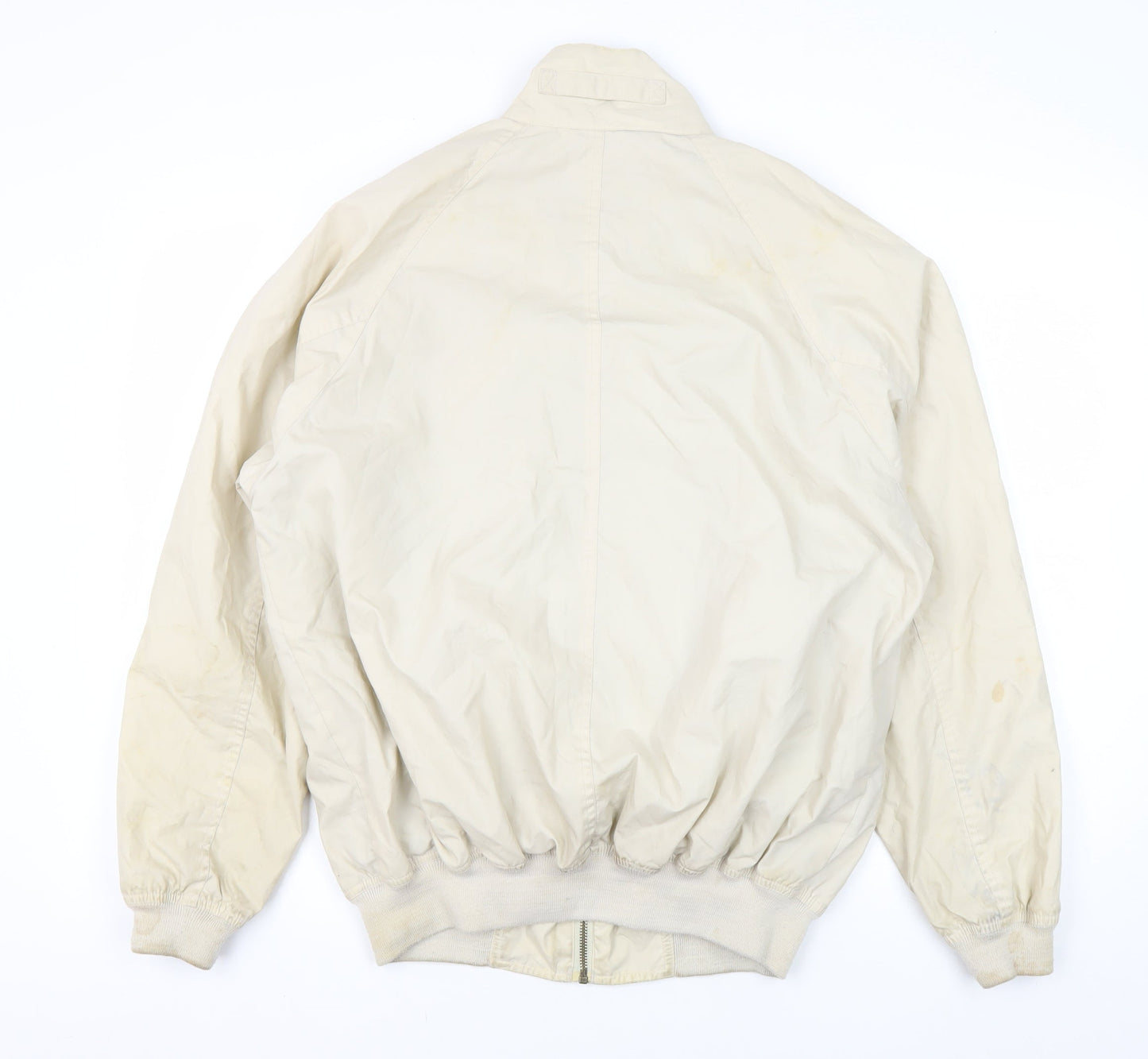Mens UK Size S Hawkshead Beige Bomber Jacket
