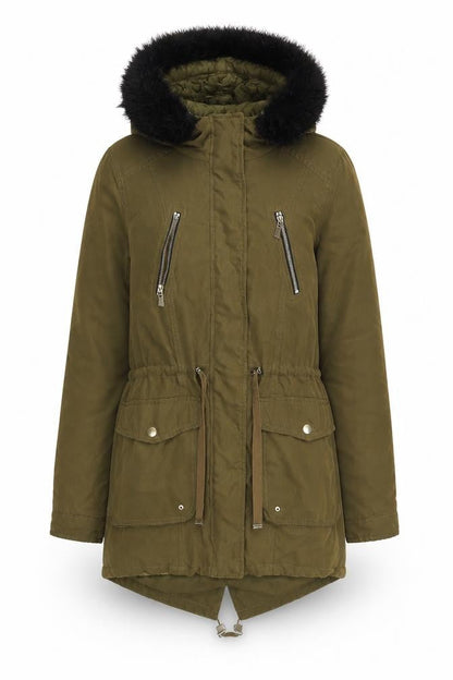 Womens UK Size 8 Oasis Green