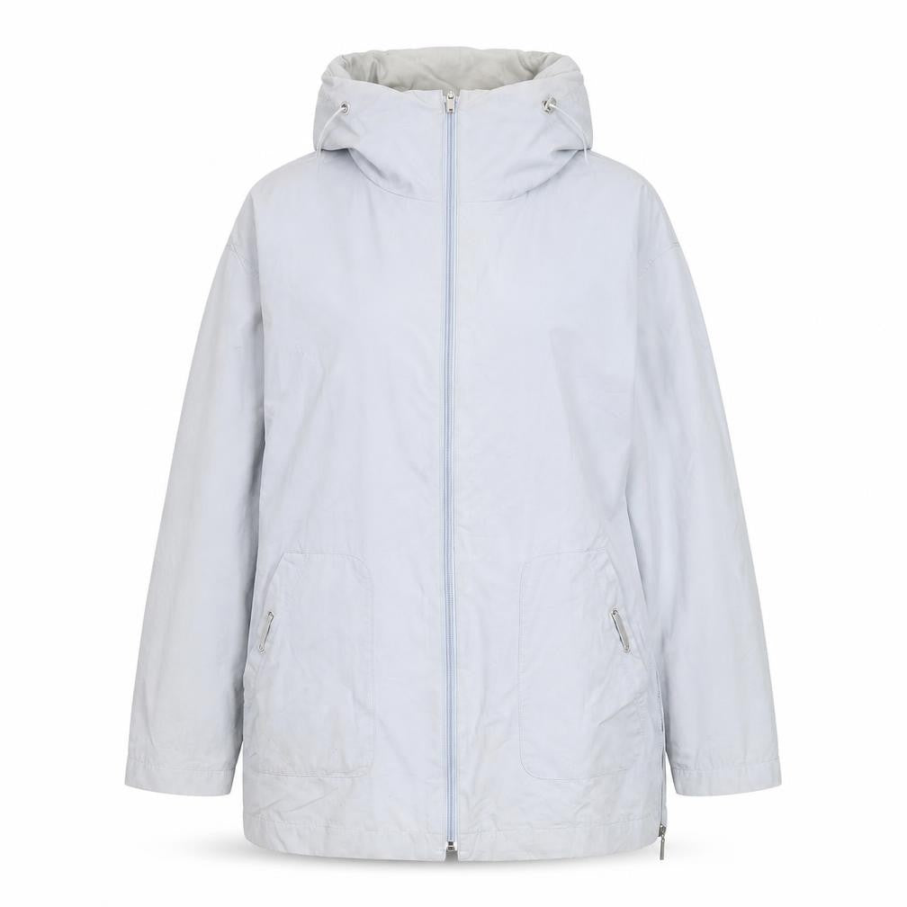 Womens UK Size 14/16 Daxon Blue Anorak Coat
