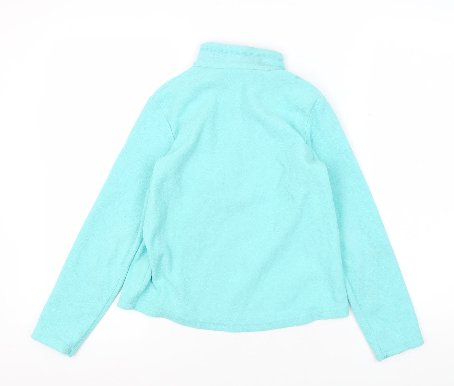 Quechua Girls Blue 1/2 Zip Fleece Sweatshirt 8-9 Years