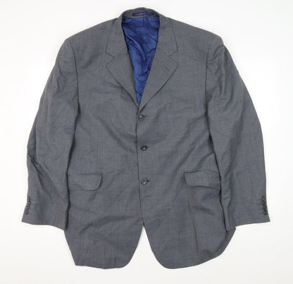 Mens UK Size 44 Marks and Spencer Regular Grey Suit Jacket