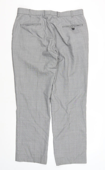 Pierre Cardin Men's Grey Trousers - Business Formal Wear