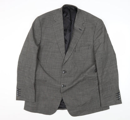 Mens UK Size 44 Marks and Spencer Regular Grey Suit Jacket