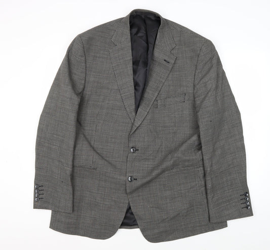 Mens UK Size 44 Marks and Spencer Regular Grey Suit Jacket