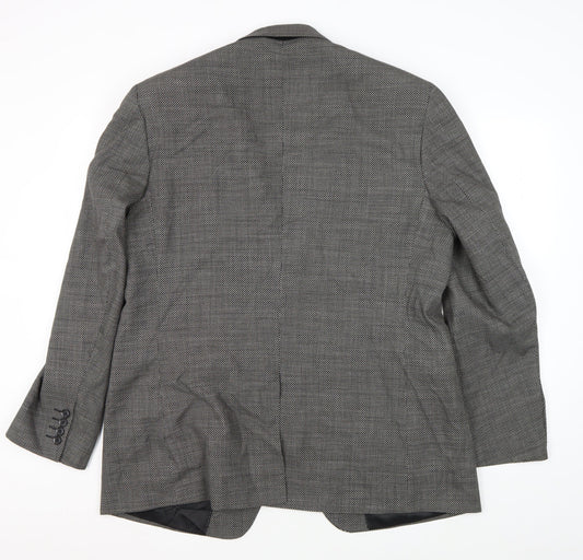 Mens UK Size 44 Marks and Spencer Regular Grey Suit Jacket