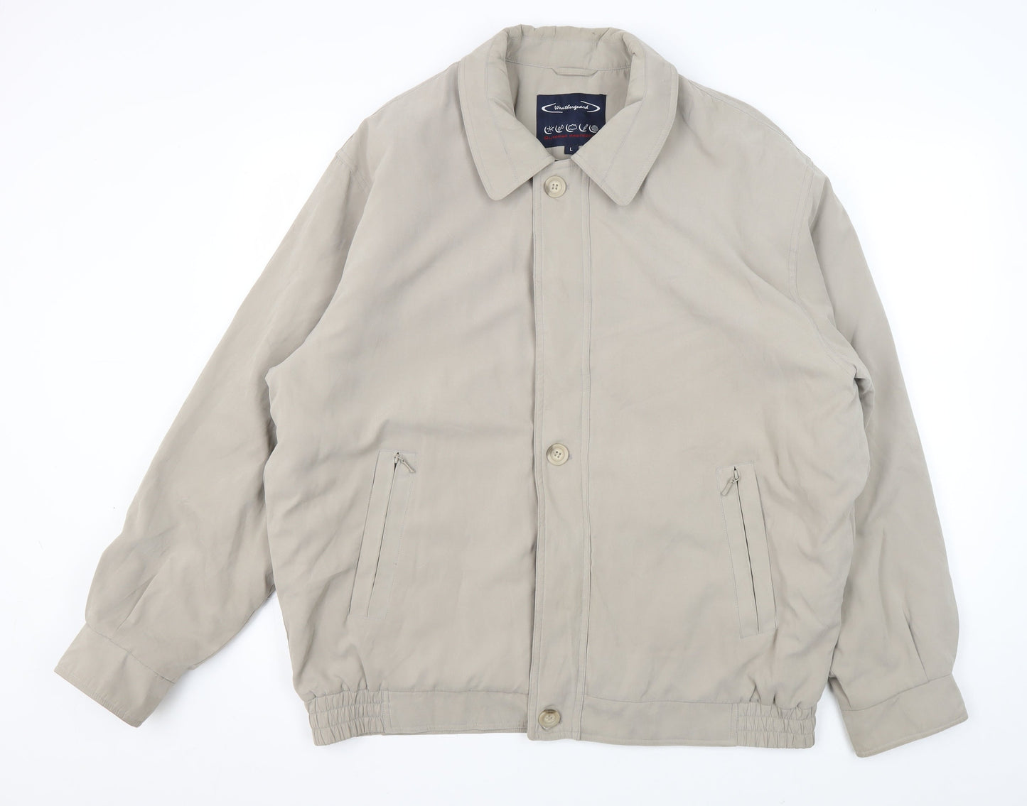 Mens UK Size L Weatherguard Beige Basic Jacket