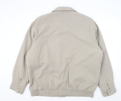 Mens UK Size L Weatherguard Beige Basic Jacket