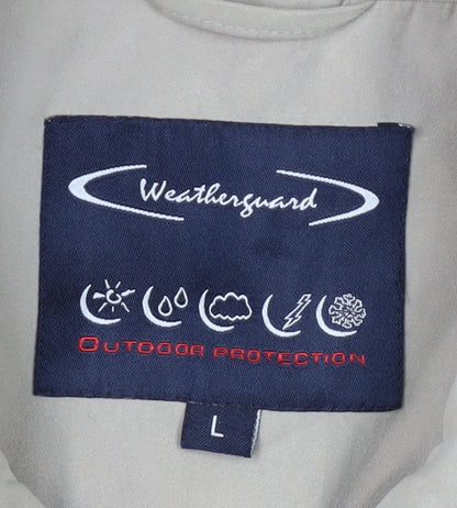 Mens UK Size L Weatherguard Beige Basic Jacket
