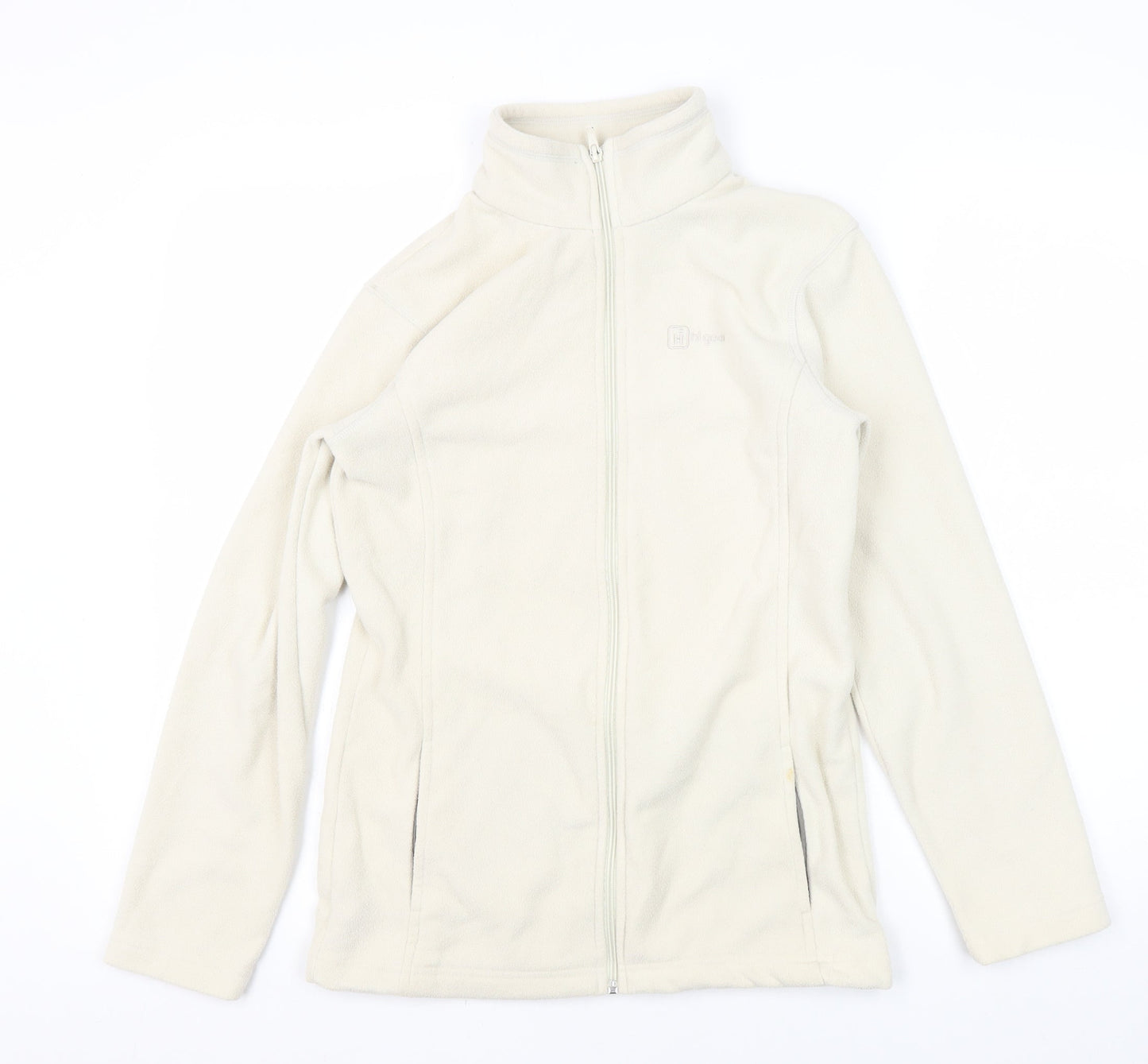 Hi Gear Women's Ivory Fleece Jacket Size 8 Walking