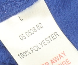 Mens UK Size L Peter Storm Blue Henley Sweatshirt