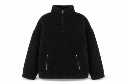 New Look Women's Black Fleece Sweatshirt, Size S