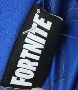 Fortnite Boys Blue Camouflage Puffer Jacket 12-13 Years