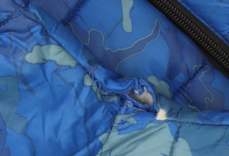 Fortnite Boys Blue Camouflage Puffer Jacket 12-13 Years