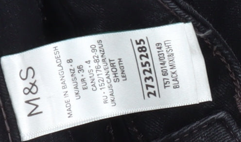 Marks & Spencer Men's Black Jeans, Size 8