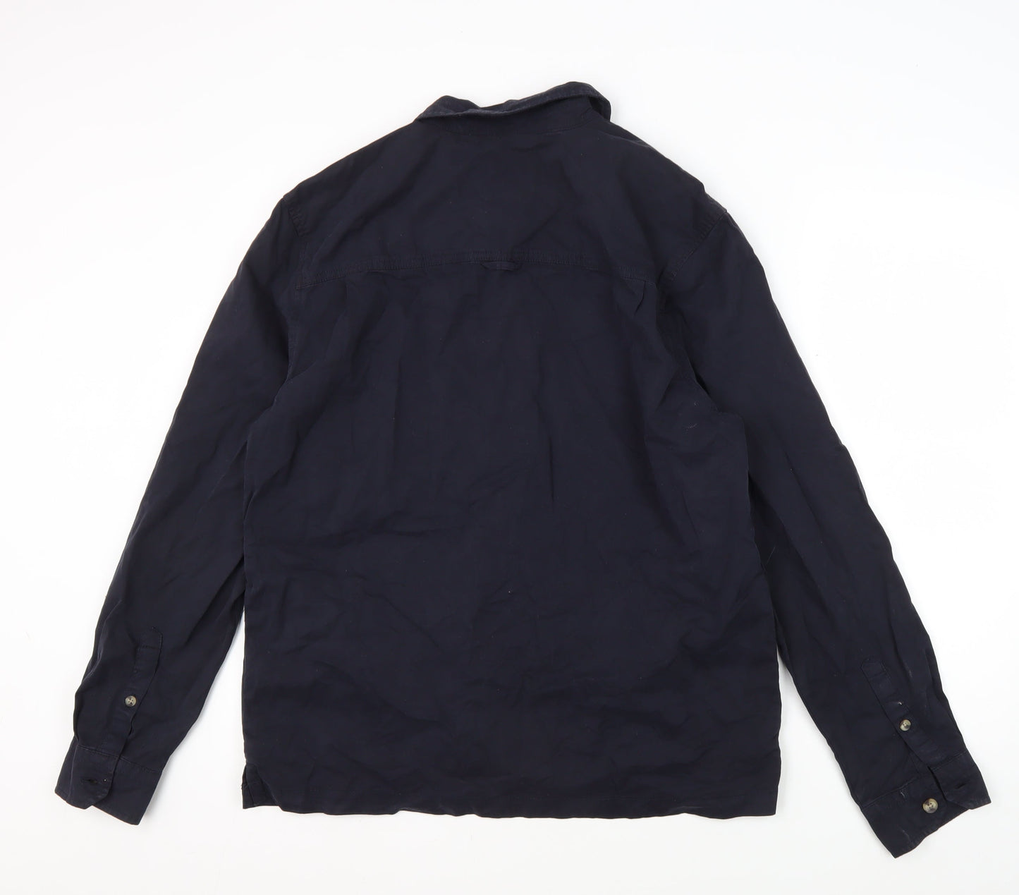 Mens UK Size L Topman Blue Basic Jacket