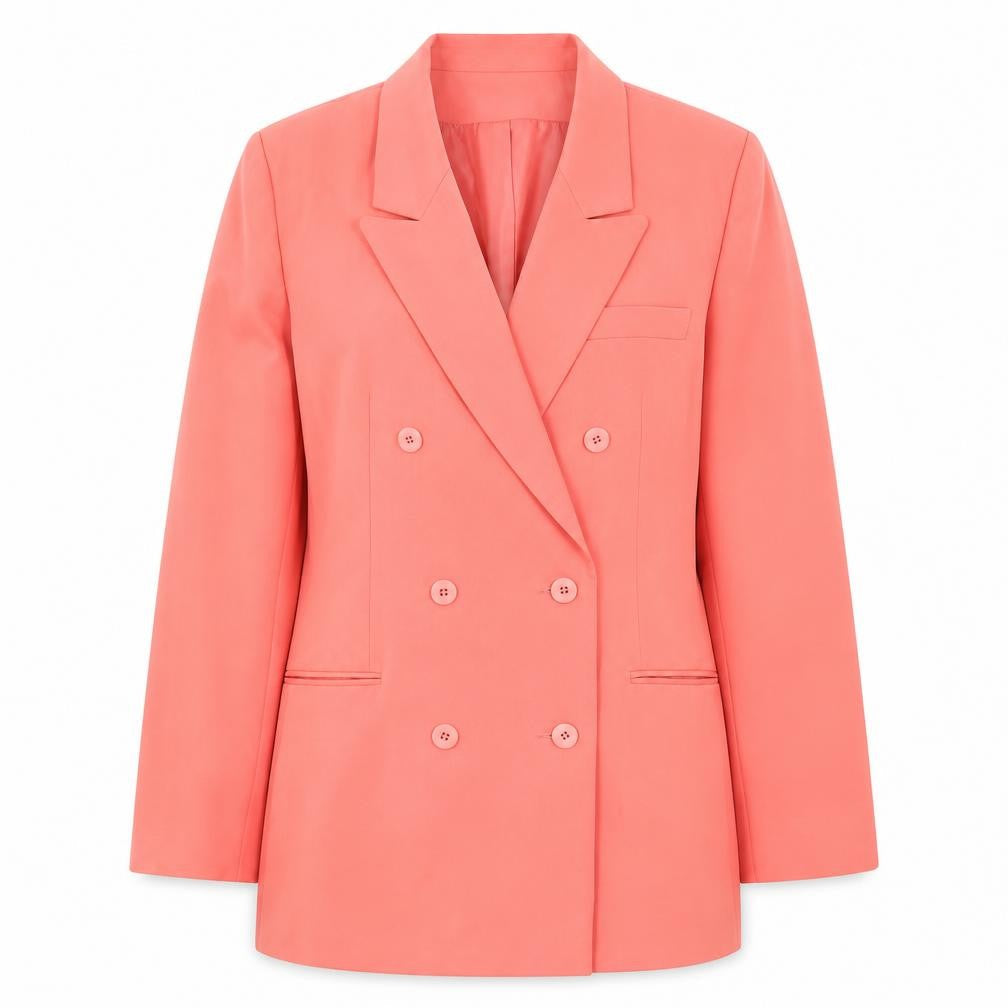 Womens UK Size 16 Modern Classics Regular Pink Blazer