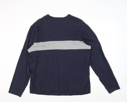 Mens UK Size M Gap Blue Pullover Sweatshirt
