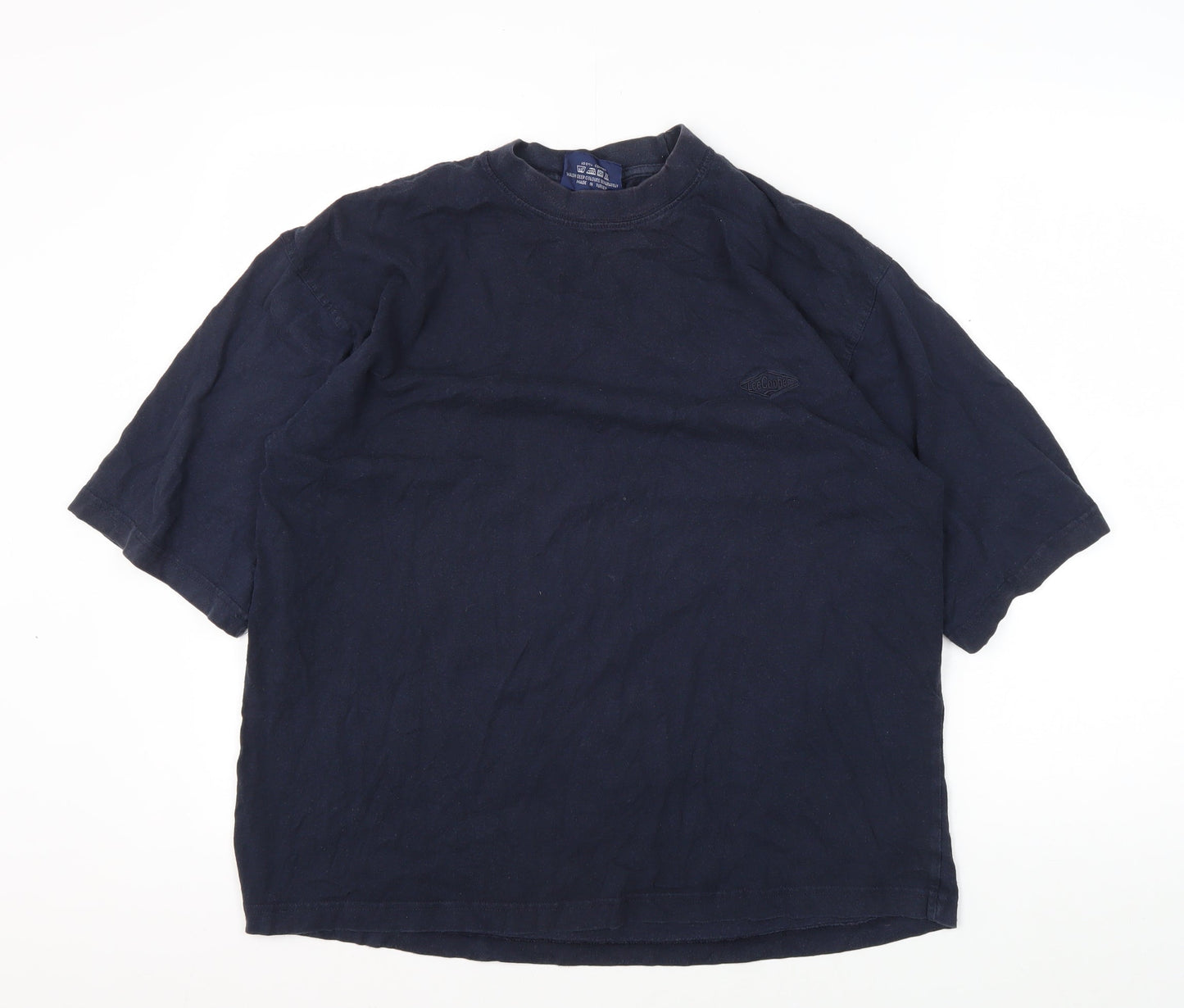 Lee Cooper Men's Blue Medium Crew Neck T-Shirt