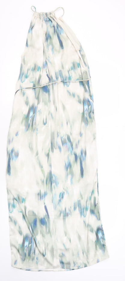 H&M Women's Multicoloured Sleeveless Dress XS