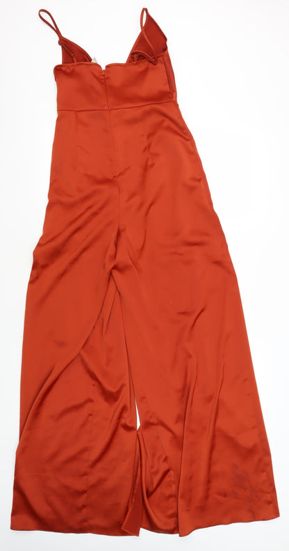 Womens UK Size 8 ASOS One-Piece Red Jumpsuit