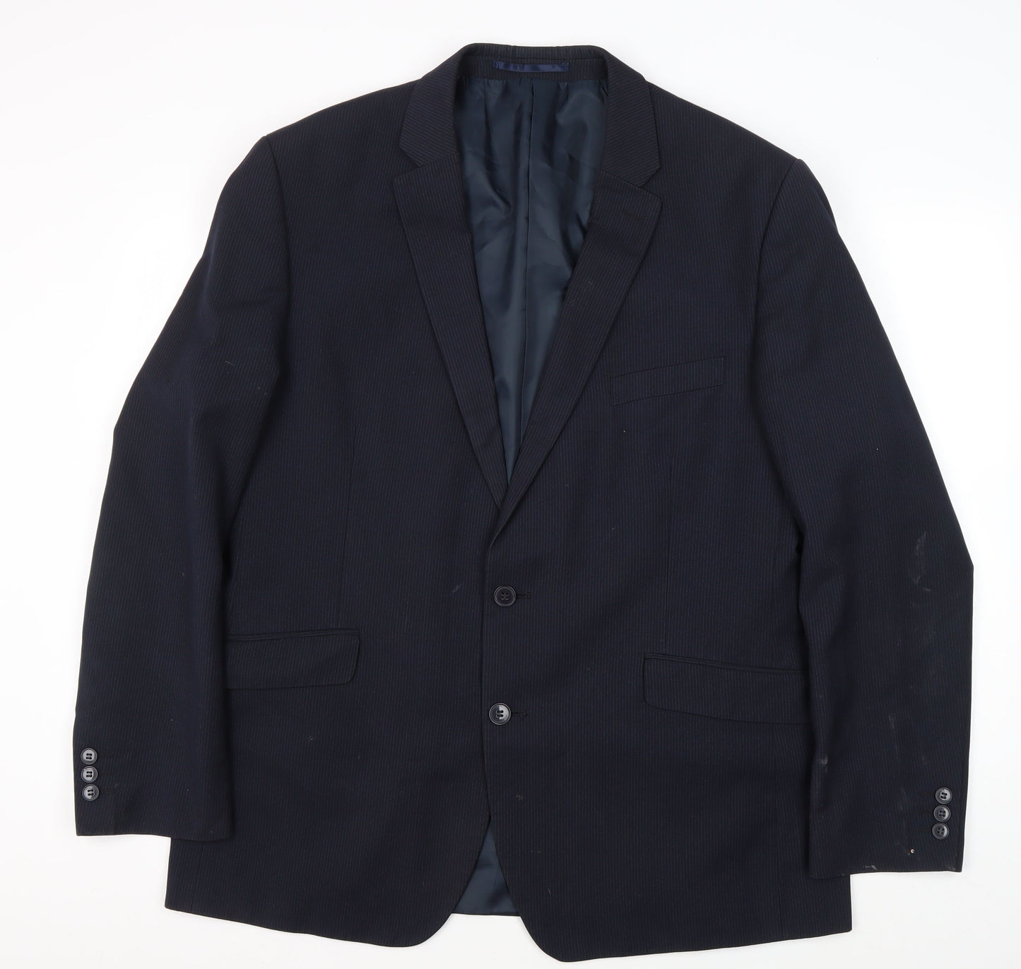 Mens UK Size 46 Scott & Taylor Regular Blue Suit Jacket